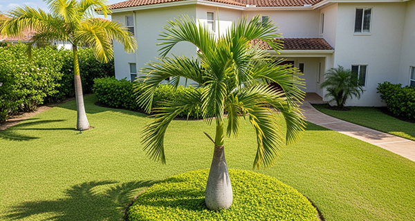 LED Bottle Palm Tree